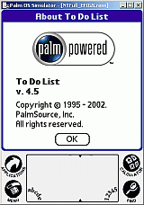 ToDo about panel